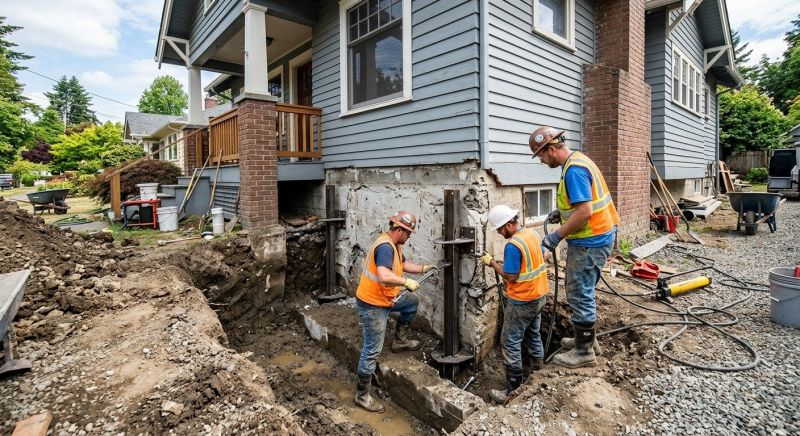 Structural Foundation Repair in Hillside, NJ