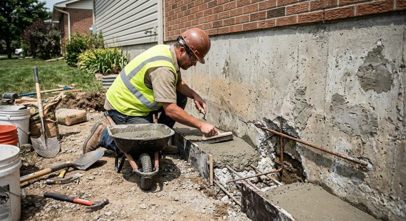 Concrete Foundation Repair in Red Bank, NJ